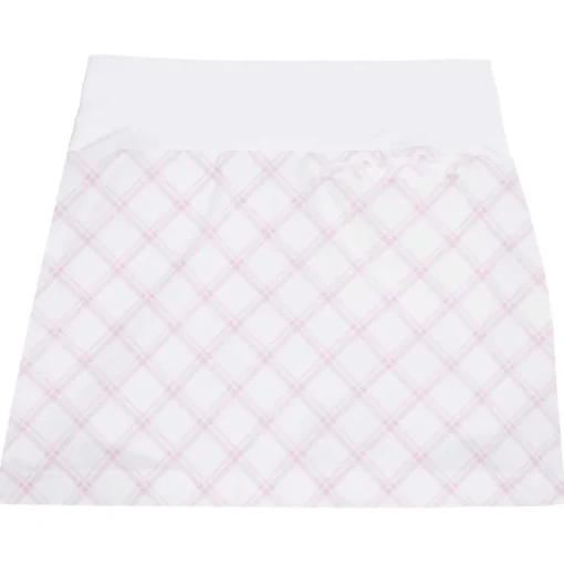 Jupe Puma Golf W Plaid Skirt Wite Glow Pink Icing