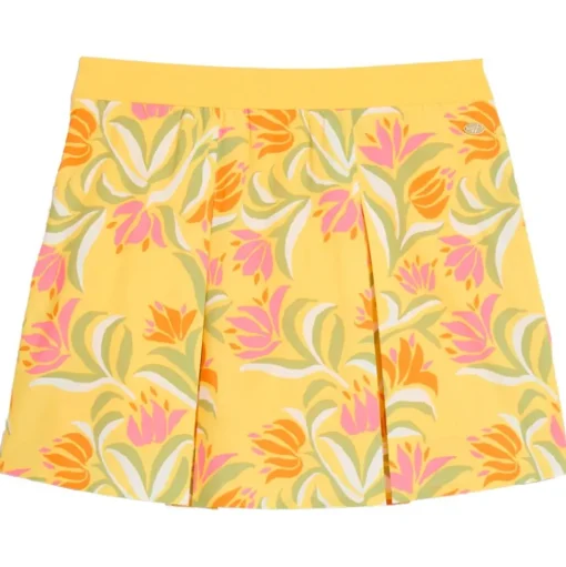 Jupe Puma Golf W Puma X Dani Dazey Pleated Sunny Yellow