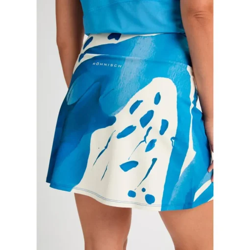 Jupe Rohnisch Ultra Viola Uv Skort Blue Aquarelle