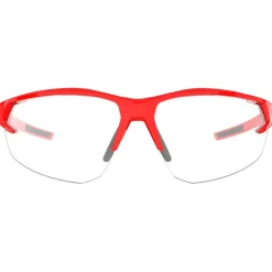 Lunettes de soleil AZR Fast Rouge Vernie Noire Photochromique Incolore