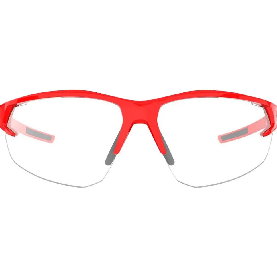 Lunettes de soleil AZR Fast Rouge Vernie Noire Photochromique Incolore