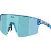 Lunettes de soleil Bliz P004 Small Transparent Blue Smoke Ice Blue Multi
