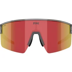 Lunettes de soleil Bliz P004 Transparent Dark Grey Brown Red Multi