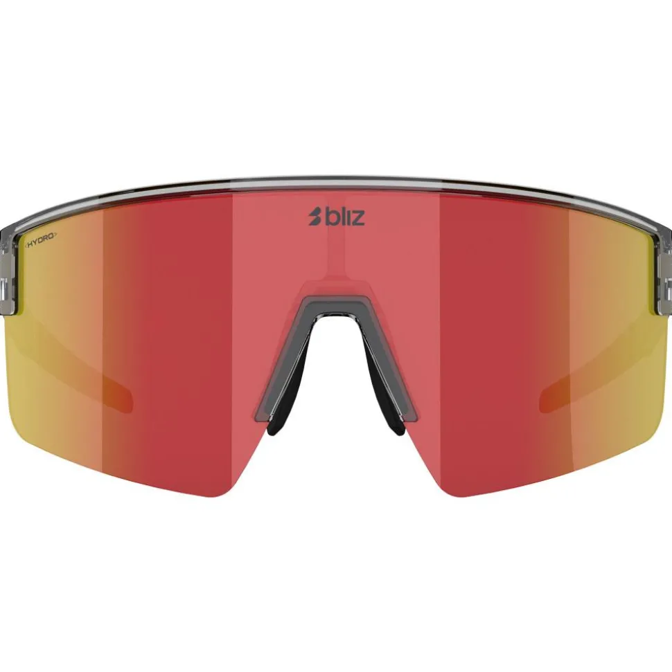 Lunettes de soleil Bliz P004 Transparent Dark Grey Brown Red Multi