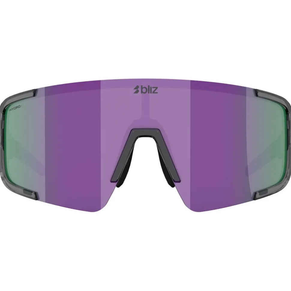 Lunettes de soleil Bliz P003 Small Crystal Black Grey Grey Purple Multi