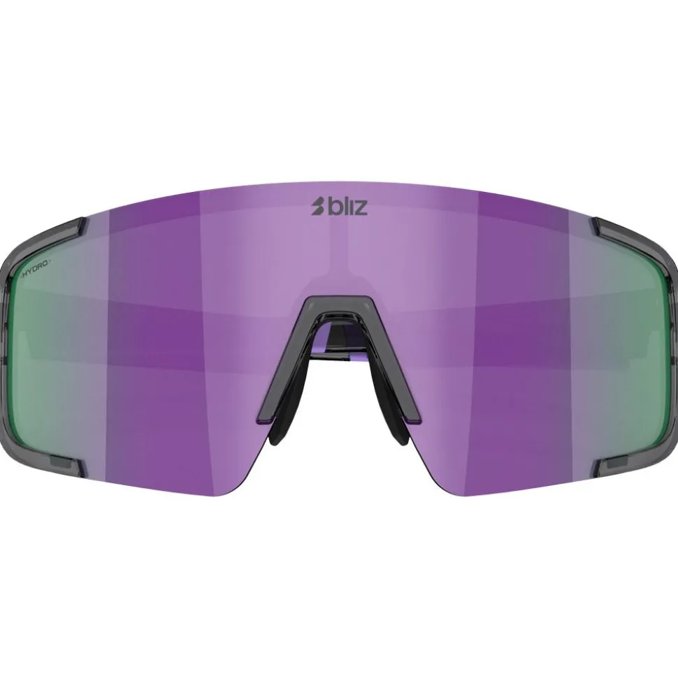 Lunettes de soleil Bliz P003 Small Crystal Black Grey Grey Purple Multi