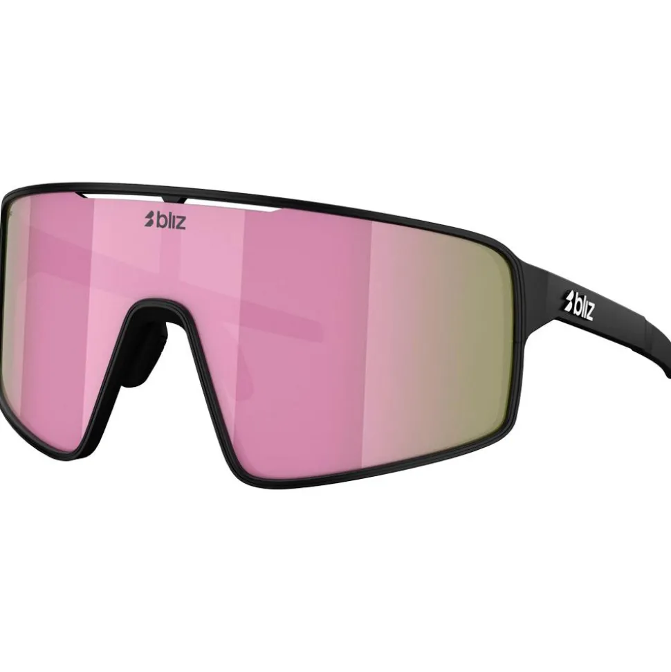 Lunettes de soleil Bliz P001S Matte Black Brown Pink