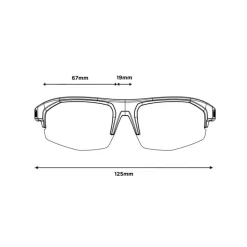 Lunettes de soleil Bollé Bolt 2.0 S Titanium Matte Volt + Ultraviolet Polarized