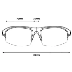 Lunettes de soleil Bollé Bolt 2.0 Black Matte Phantom Brown Red