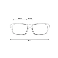 Lunettes de soleil Bollé Fenix Black Matte Phantom Brown Red Photochromic