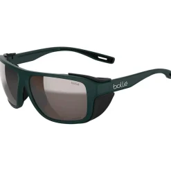 Lunettes de soleil Bollé Pathfinder Forest Black Matte Solace4 Brown Gun