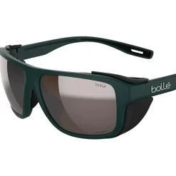 Lunettes de soleil Bollé Pathfinder Forest Black Matte Solace4 Brown Gun
