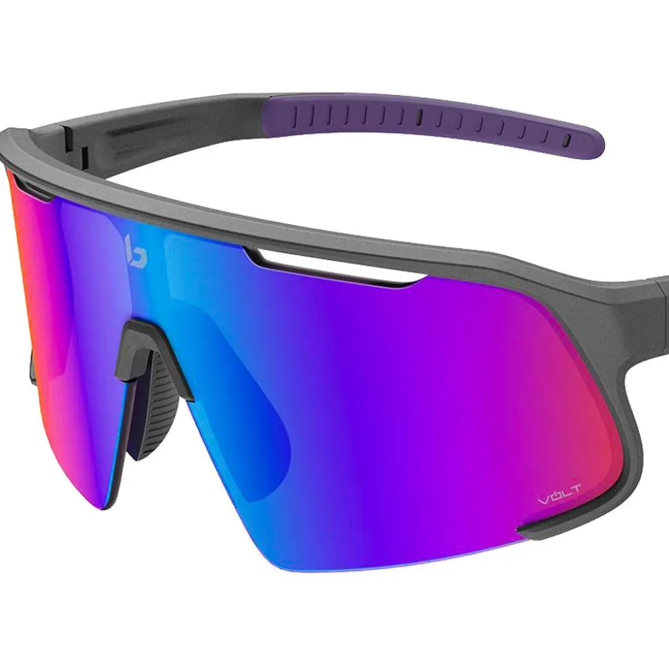 Lunettes de soleil Bollé Speedchaser Titanium Matte Volt Ultraviolet