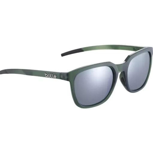 Lunettes de soleil Bollé Talent Forest Crystal Matte Volt+ Cold White Polarized