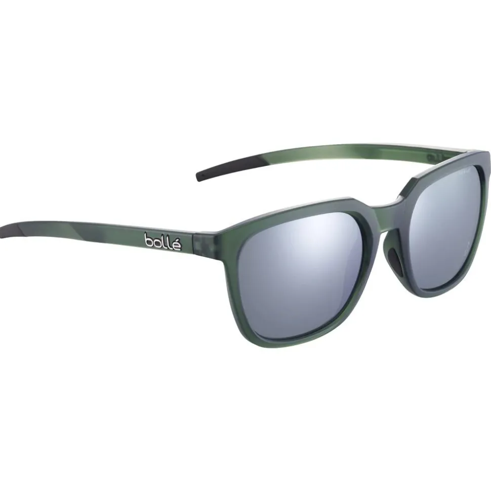 Lunettes de soleil Bollé Talent Forest Crystal Matte Volt+ Cold White Polarized