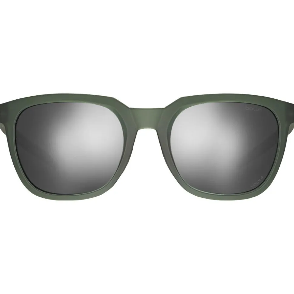 Lunettes de soleil Bollé Talent Forest Crystal Matte Volt+ Cold White Polarized