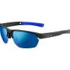 Lunettes de soleil Bollé Victus Black Matte Blue Volt+ Offshore Polarized