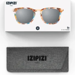 Lunettes de soleil Izipizi Junior Sun #E Blue Tortoise Soft Grey