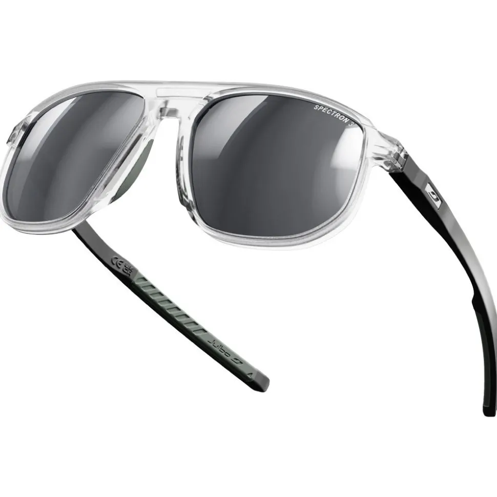Lunettes de soleil Julbo Ward Translucide Brillant Gris Noir Spectron 3