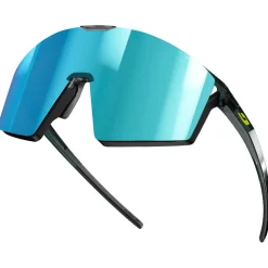 Lunettes de soleil Julbo Edge Cover Mat Noir Jaune Fluo Spectron Hd 4 Polarized