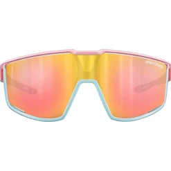 Lunettes de soleil Julbo Fury Mat Rose Pastel Bleu Clair Spectron 3