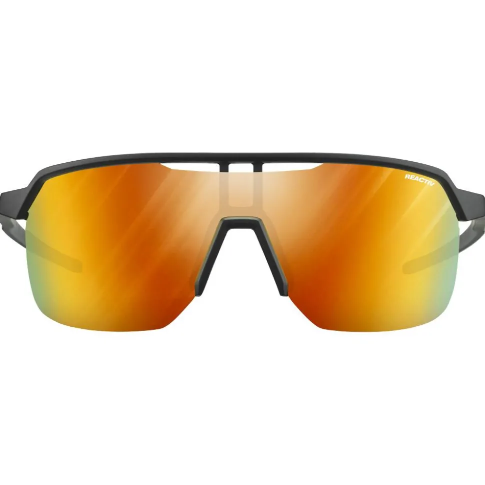 Lunettes de soleil Julbo Frequency Mat Noir Gris Reactiv Light Amplifier 1-3