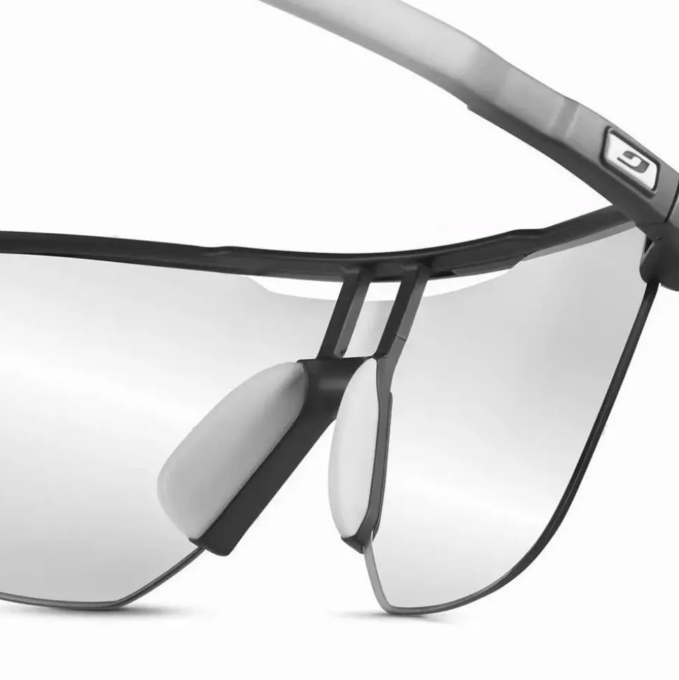 Lunettes de soleil Julbo Frequency Mat Noir Gris Reactiv Light Amplifier 1-3