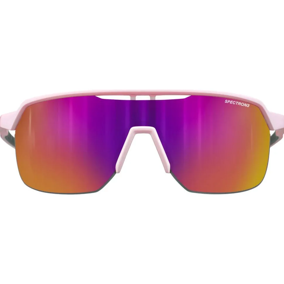 Lunettes de soleil Julbo Frequency Mat Rose Pastel Vert Spectron 3
