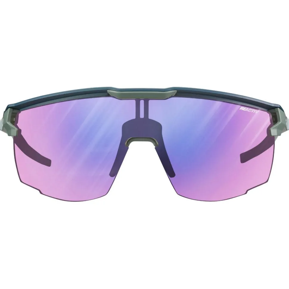 Lunettes de soleil Julbo Ultimate Bleu Vert Reactiv 1-3 High Contrast