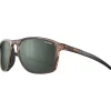 Lunettes de soleil Julbo Compass Marron Translucide Brillant Vert Army Foncé Spectron 3 Polarized
