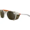 Lunettes de soleil Julbo Slack Cover Translucide Brillant Cristal Camel Spectron 3 Polarized
