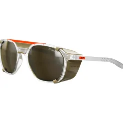 Lunettes de soleil Julbo Slack Cover Translucide Brillant Cristal Camel Spectron 3 Polarized