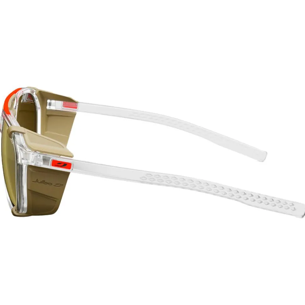 Lunettes de soleil Julbo Slack Cover Translucide Brillant Cristal Camel Spectron 3 Polarized