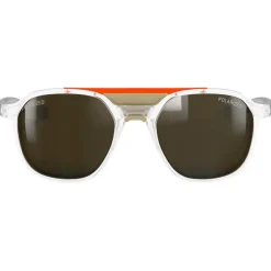 Lunettes de soleil Julbo Slack Cover Translucide Brillant Cristal Camel Spectron 3 Polarized