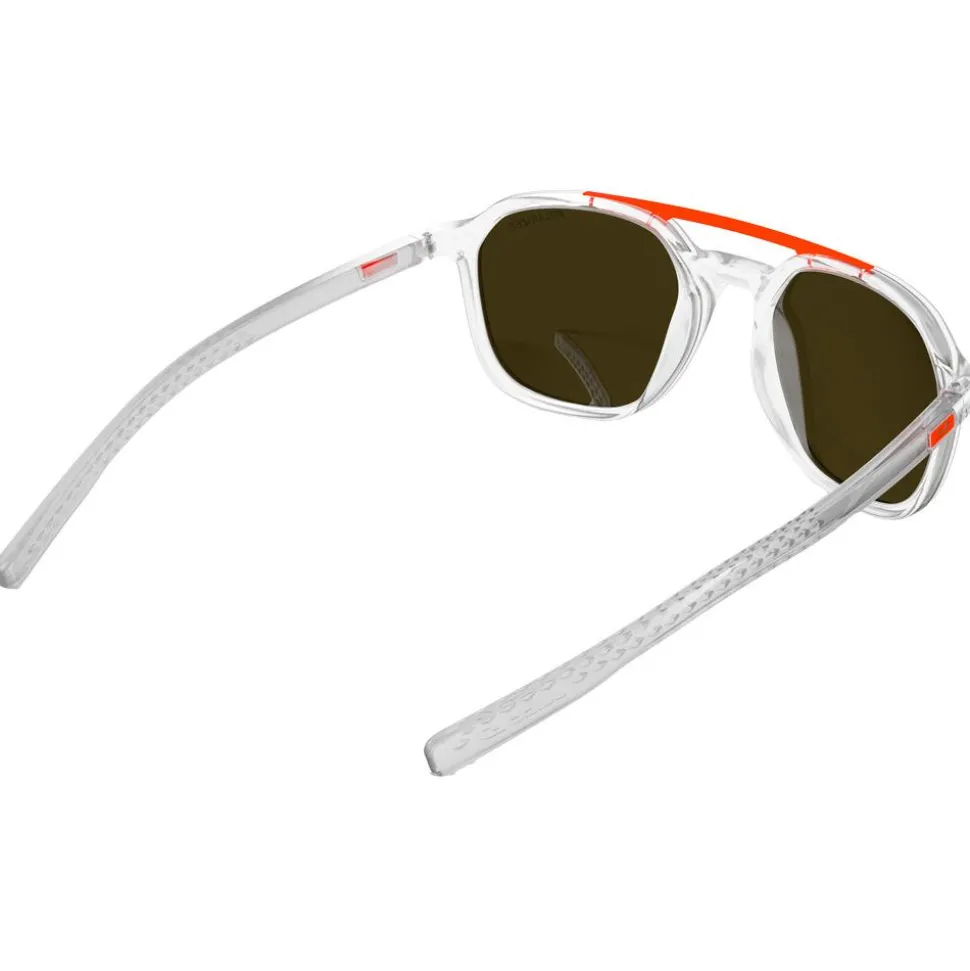 Lunettes de soleil Julbo Slack Cover Translucide Brillant Cristal Camel Spectron 3 Polarized