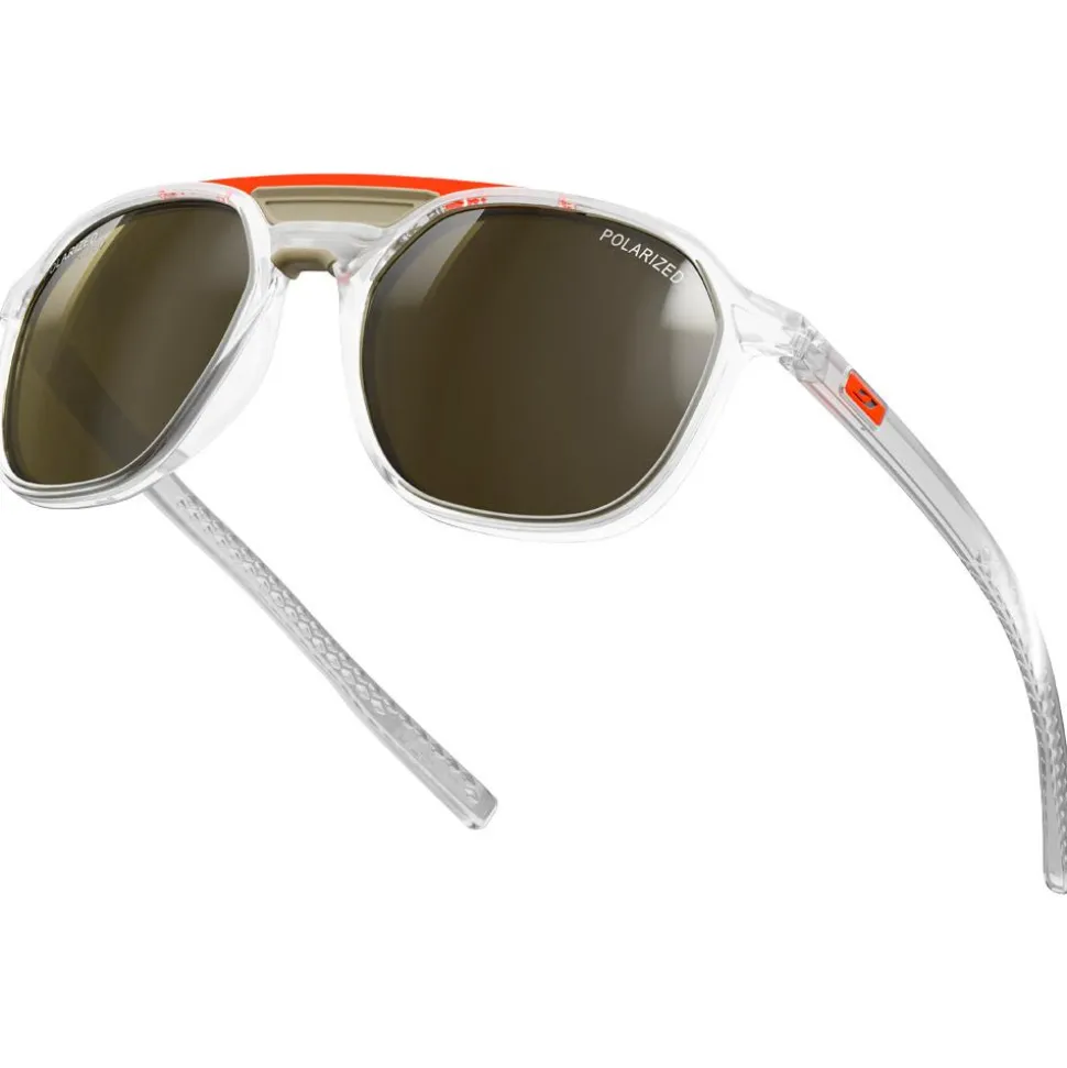 Lunettes de soleil Julbo Slack Cover Translucide Brillant Cristal Camel Spectron 3 Polarized