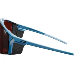 Lunettes de soleil Julbo Edge Cover Mat Bleu Bleu Reactiv 0-4 High Contrast