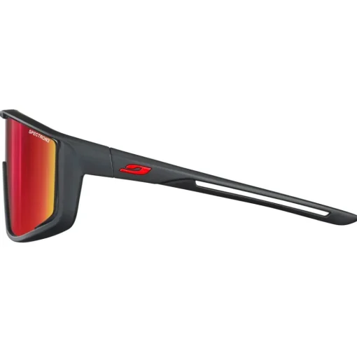 Lunettes de soleil Julbo Fury S Noir Spectron 3 Flash Rouge