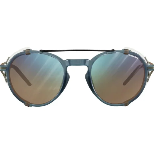 Lunettes de soleil Julbo Legacy Translucide Brillant Bleu Beige Noir Reactiv 2-4