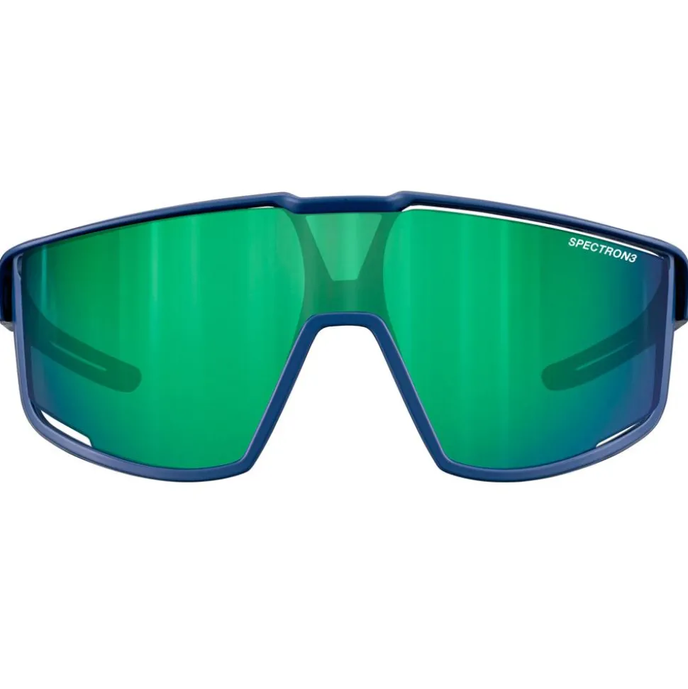 Lunettes de soleil Julbo Fury S Bleu Foncé Spectron 3 Flash Vert