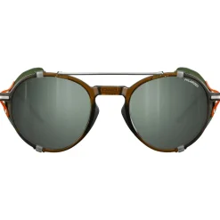 Lunettes de soleil Julbo Legacy Translucide Brillant Marron Kaki Orange Spectron 3 Polarized
