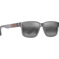 Lunettes de soleil Maui Jim Kuniahi Asian Fit Matte Transparent Grey Neutral Grey MauiPure