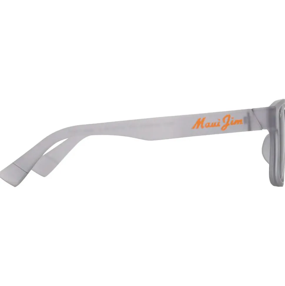 Lunettes de soleil Maui Jim Kuniahi Asian Fit Matte Transparent Grey Neutral Grey MauiPure