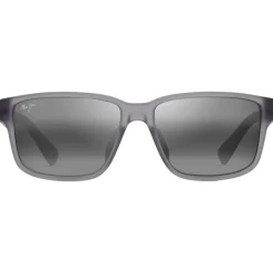 Lunettes de soleil Maui Jim Kuniahi Asian Fit Matte Transparent Grey Neutral Grey MauiPure