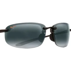 Lunettes de soleil Maui Jim Ho’okipa Reader 2,5 Noir Brilliant Gris Neutre MauiBrilliant