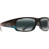 Lunettes de soleil Maui Jim World Cup Marlin Gris Neutre Minéral SuperThin