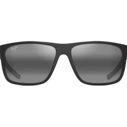 Lunettes de soleil Maui Jim Lehopulu Matte Black Neutral Grey MauiUltra