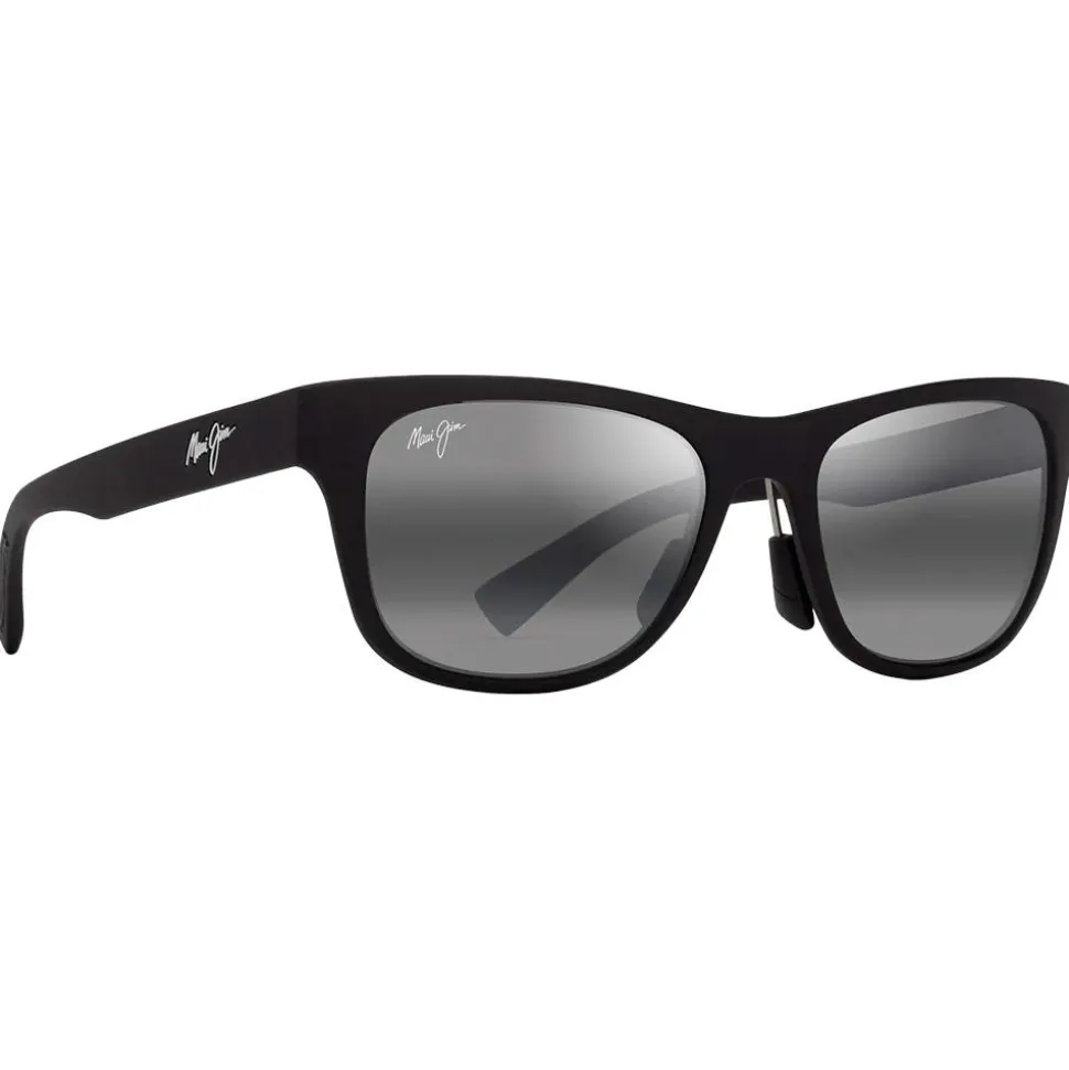 Lunettes de soleil Maui Jim Kapeau Matte Black Neutral Grey Mineral Superthin