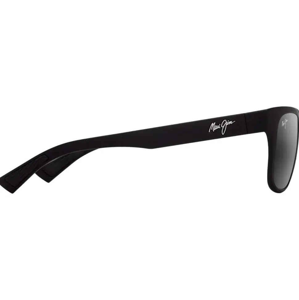 Lunettes de soleil Maui Jim Kapeau Matte Black Neutral Grey Mineral Superthin