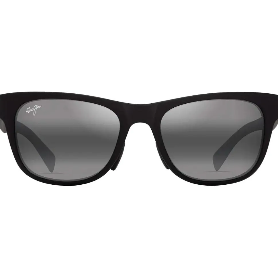 Lunettes de soleil Maui Jim Kapeau Matte Black Neutral Grey Mineral Superthin